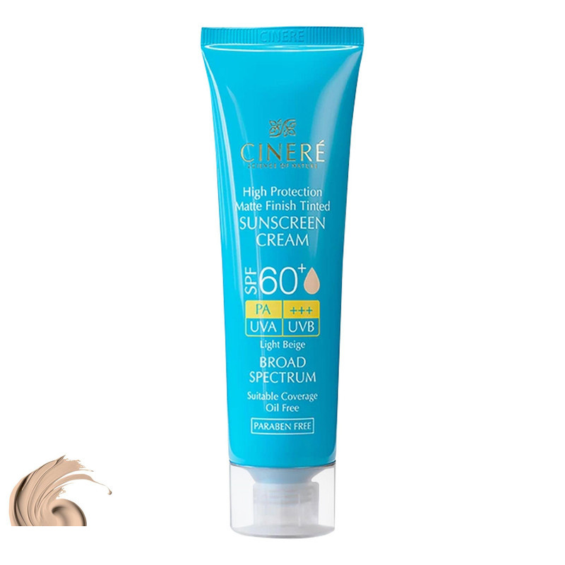 کرم ضدآفتاب رنگی سینره +SPF60 مدل 8411و مناسب پوست های چربو حجم 50 میلی لیتر کرم ضدآفتاب رنگی سینره +SPF60 مدل 8411و مناسب پوست های چربو حجم 50 میلی لیتر