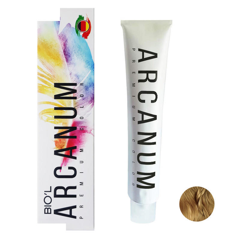 رنگ مو بیول مدل Arcanum شماره 6.39 حجم 120 میلی لیتر رنگ بلوند بیسکوییتی تیره رنگ مو بیول مدل Arcanum شماره 6.39 حجم 120 میلی لیتر رنگ بلوند بیسکوییتی تیره