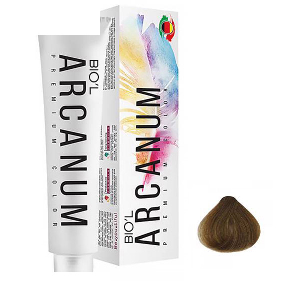 رنگ مو بیول مدل Arcanum شماره 6.18 حجم 100 میلی لیتر رنگ بلوند نسکافه ای تیره رنگ مو بیول مدل Arcanum شماره 6.18 حجم 100 میلی لیتر رنگ بلوند نسکافه ای تیره