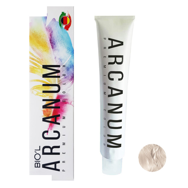رنگ مو بیول مدل Arcanum شماره 0012 حجم 120 میلی لیتر رنگ بلوند کریستالی ویژه روشن رنگ مو بیول مدل Arcanum شماره 0012 حجم 120 میلی لیتر رنگ بلوند کریستالی ویژه روشن