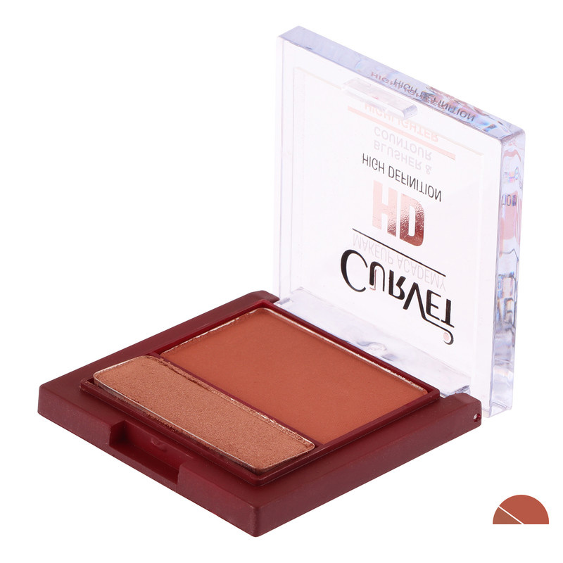 رژگونه هایلایتر کوروت مدل HD شماره 110