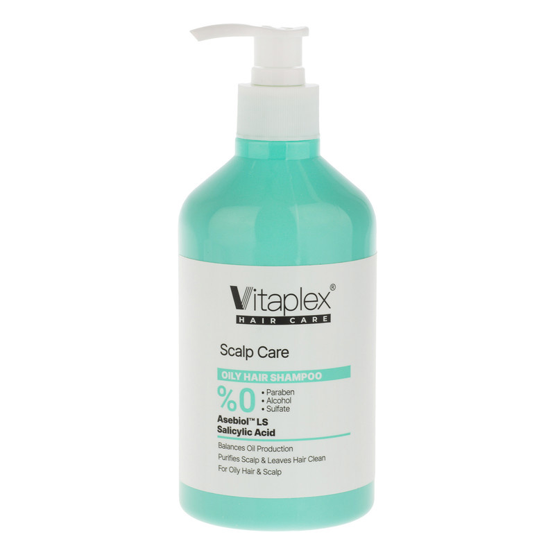 شامپو مو ویتاپلکس مدل Scalp Care مناسب برای موهای چرب حجم 500 میلیلیتر شامپو مو ویتاپلکس مدل Scalp Care مناسب برای موهای چرب حجم 500 میلیلیتر