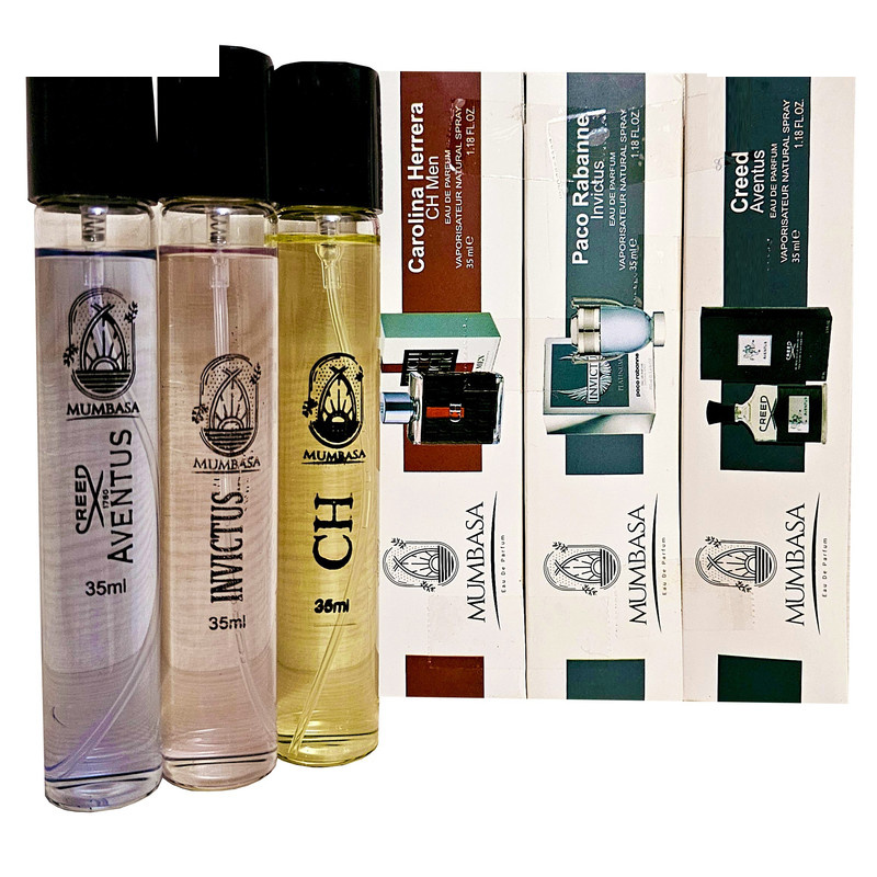 عطر جیبی مردانه مومباسا مدل اونتوس اینوکتوس سی اچ  مجموعه 3 عددی