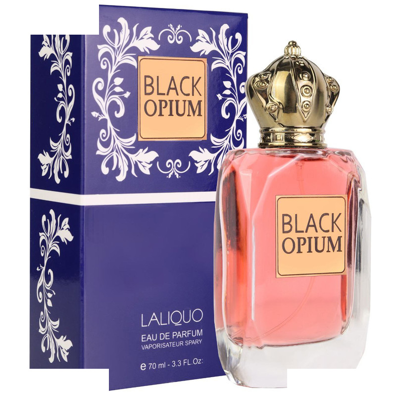 ادوپرفیوم زنانه لالیکو مدل Black Opium با رایحه شرقی وانیلی