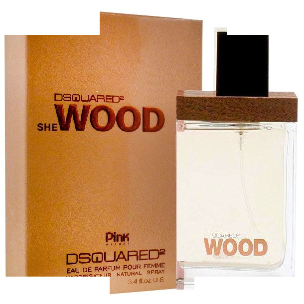 ادو پرفیوم زنانه پینک مدل She Wood DSQUARED ادو پرفیوم زنانه پینک مدل She Wood DSQUARED