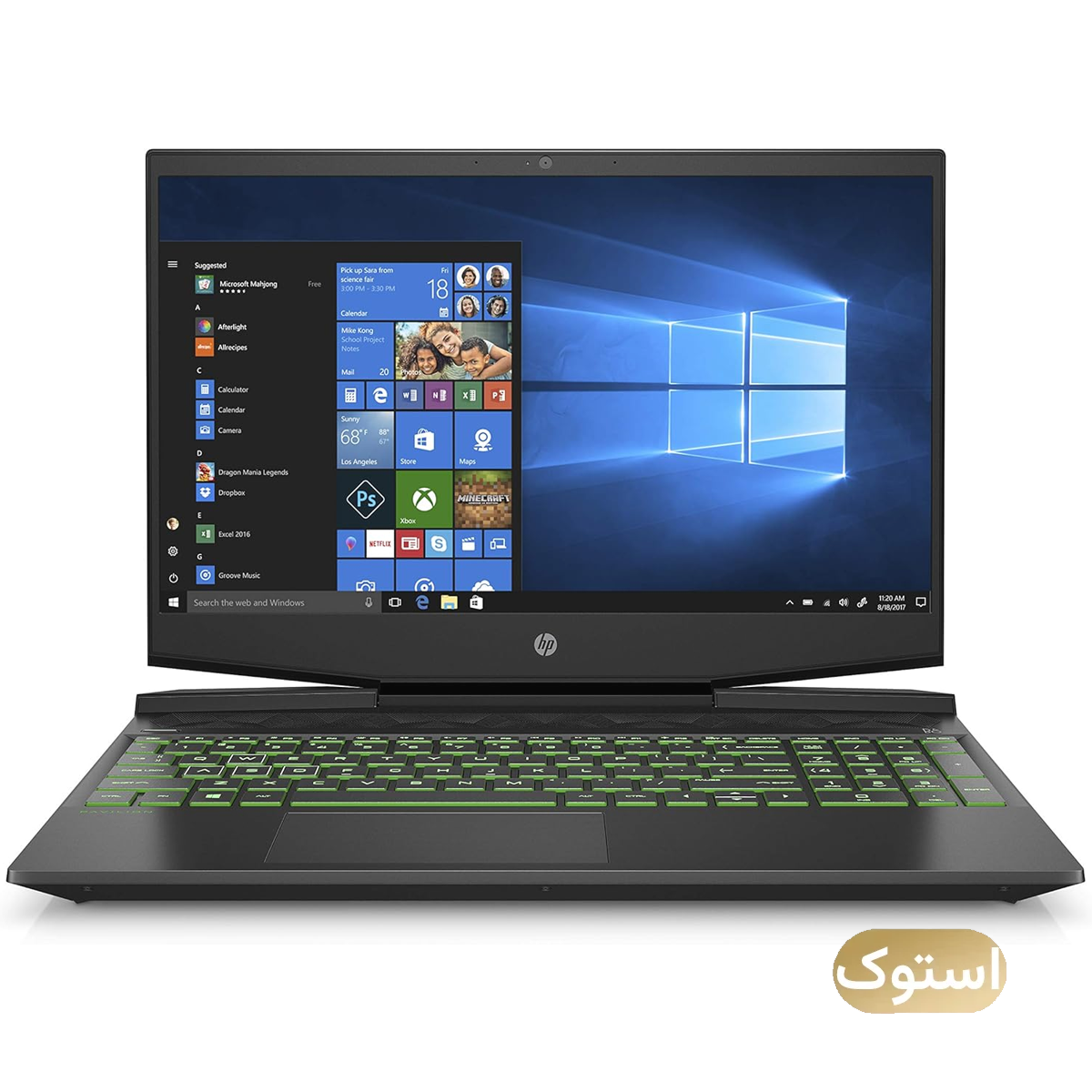 لپ تاپ استوک USED - اچ پی 15.6 اینچی مدل Pavilion i5 9300H 16GB 512GB GTX 1650 - مشکی لپ تاپ استوک USED - اچ پی 15.6 اینچی مدل Pavilion i5 9300H 16GB 512GB GTX 1650 - مشکی-small-image
