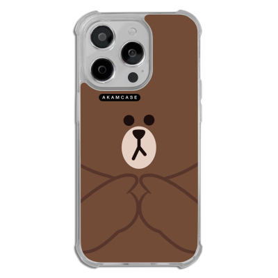 کاور گوشی اپل iPhone 14 Pro آکام مدل AMCWTA14PRO-BROWN1 