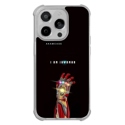 کاور گوشی اپل iPhone 14 Pro آکام مدل AMCWTA14PRO-IRON MAN10