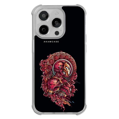 کاور گوشی اپل iPhone 14 Pro آکام مدل AMCWTA14PRO-IRON MAN8