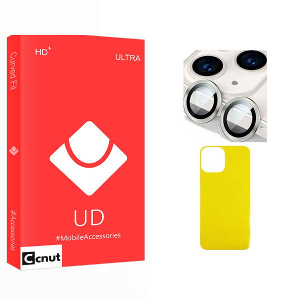 محافظ پشت گوشی کوکونات مدل UD Ultra FLL فلزی مناسب برای گوشی موبایل اپل iPhone 13  به همراه محافظ لنز گوشی