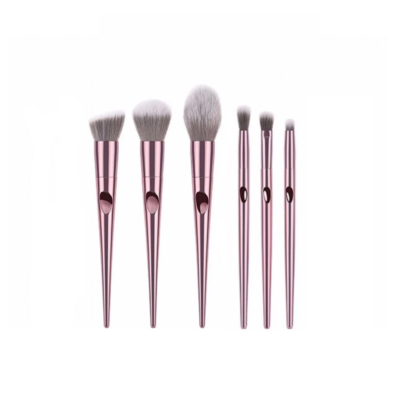 ست براش آرایشی ای دی اس  مدل COMPLETE SILK بسته 6 عددی
