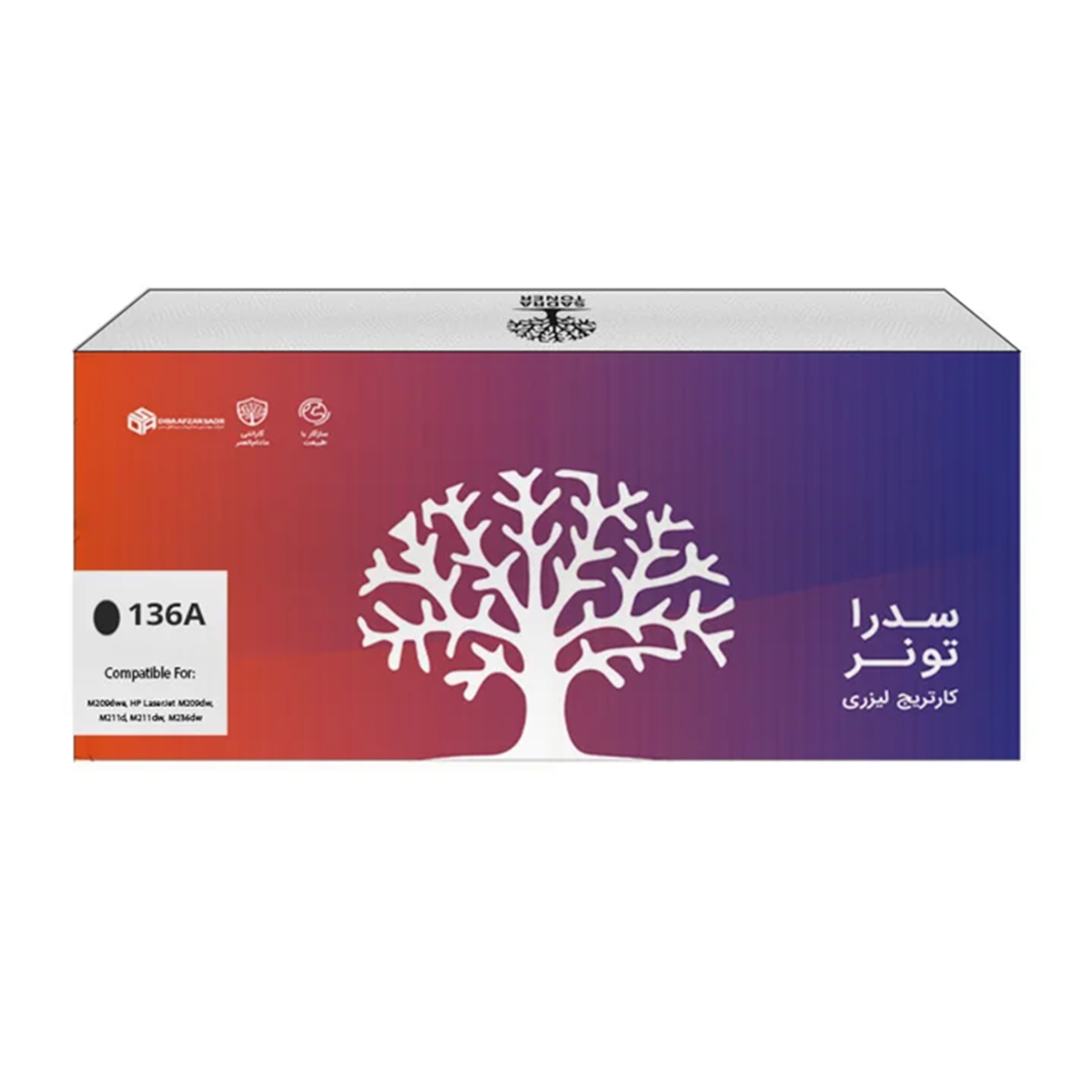 کارتریج سدرا مدل HP 136a مشکی کارتریج سدرا مدل HP 136a مشکی-small-image