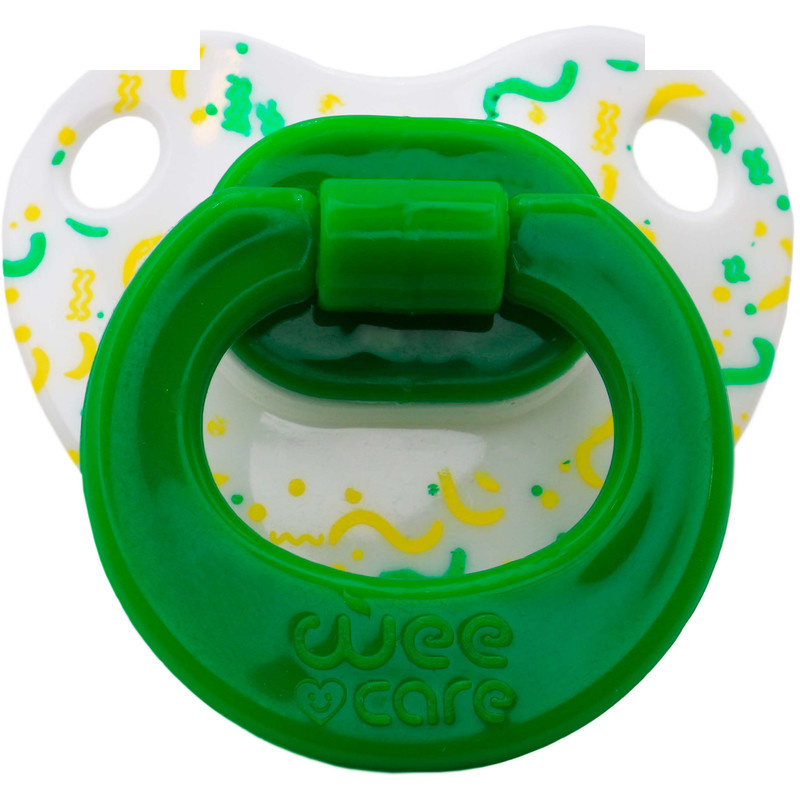 پستانک ارتودنسی وی کر مدل دسته دار مات چاپدار joyful کد P121