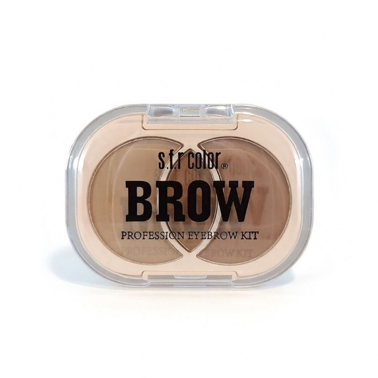 پالت سایه ابرو اس اف آر کالر مدل Brows کد 01 پالت سایه ابرو اس اف آر کالر مدل Brows کد 01
