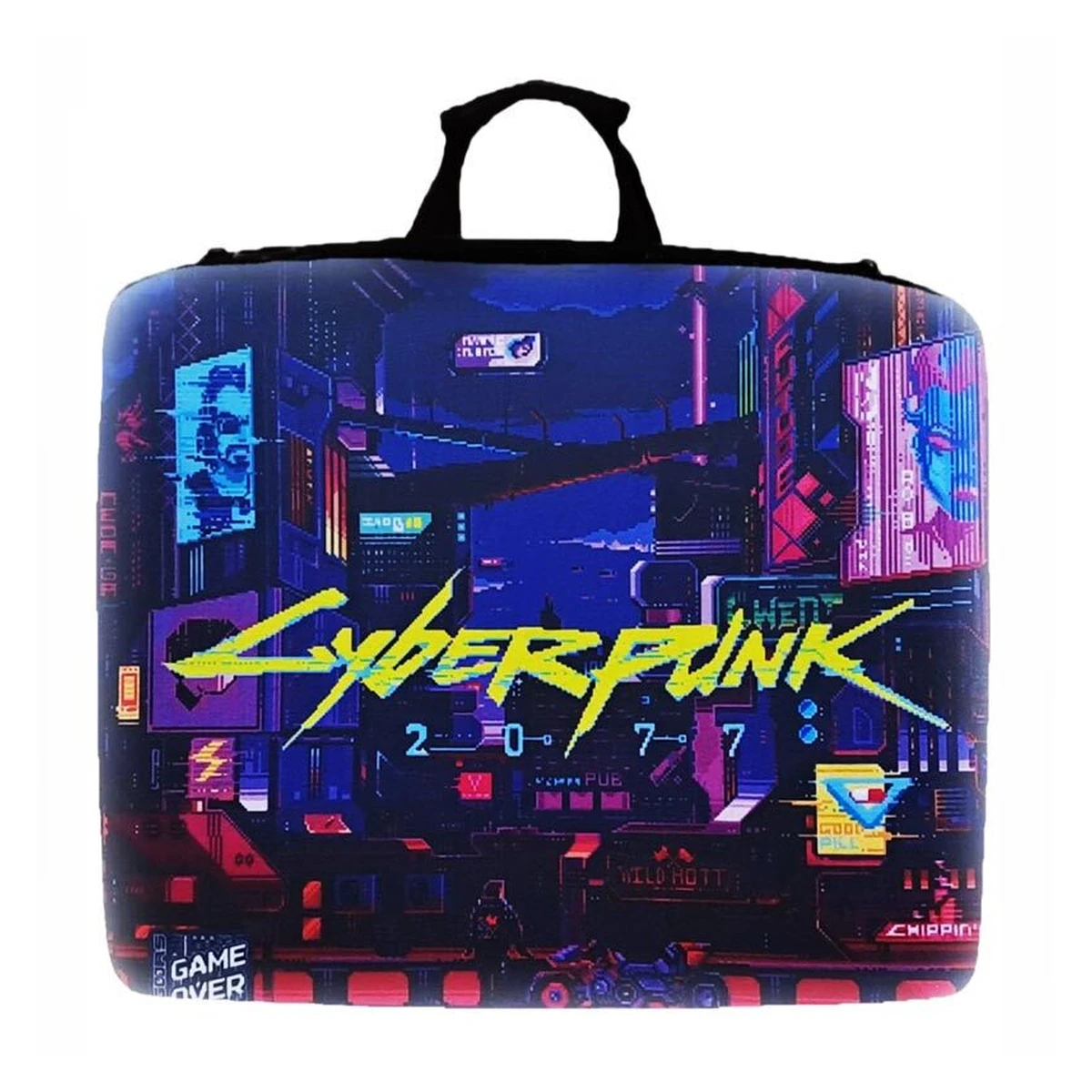 کیف کنسول بازی Game Over PS4 طرح Cyberpunk 2077 کیف کنسول بازی Game Over PS4 طرح Cyberpunk 2077-small-image