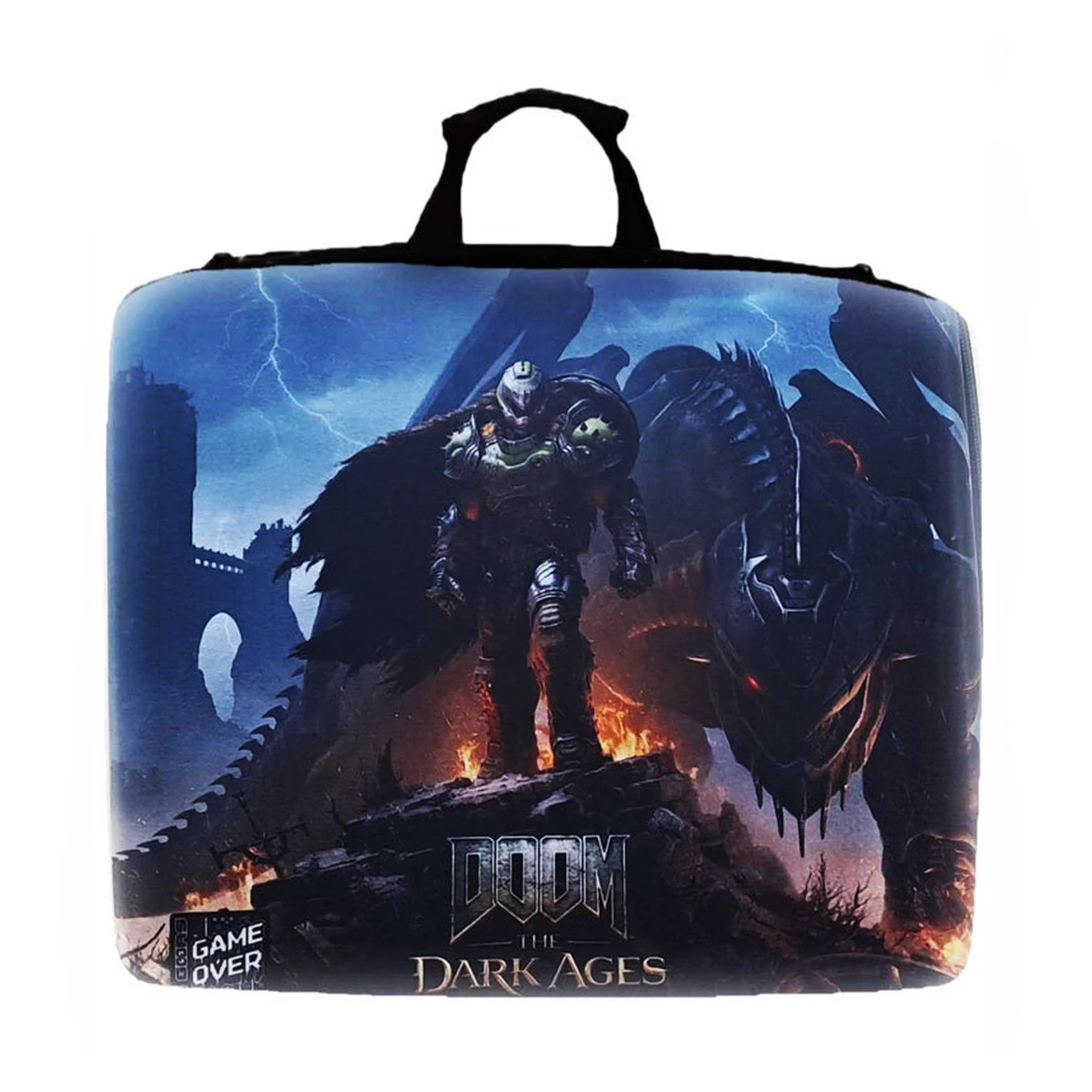 کیف کنسول بازی Game Over PS4 طرح Doom The Dark Ages کیف کنسول بازی Game Over PS4 طرح Doom The Dark Ages-small-image