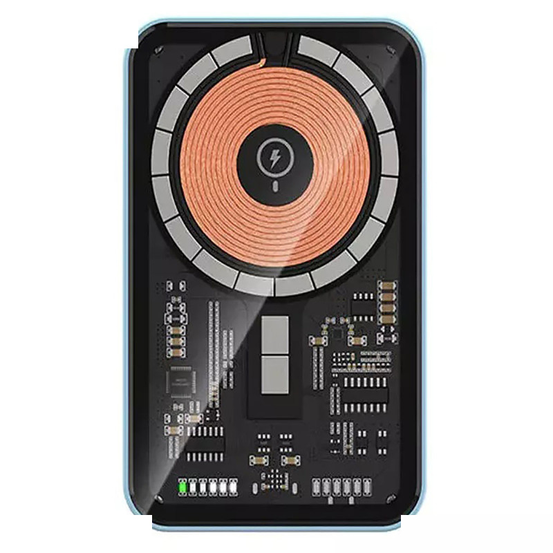 پاوربانک رسی مدل Magnetic charging MARS SERIES ظرفیت 5000 میلی آمپر ساعت پاوربانک رسی مدل Magnetic charging MARS SERIES ظرفیت 5000 میلی آمپر ساعت