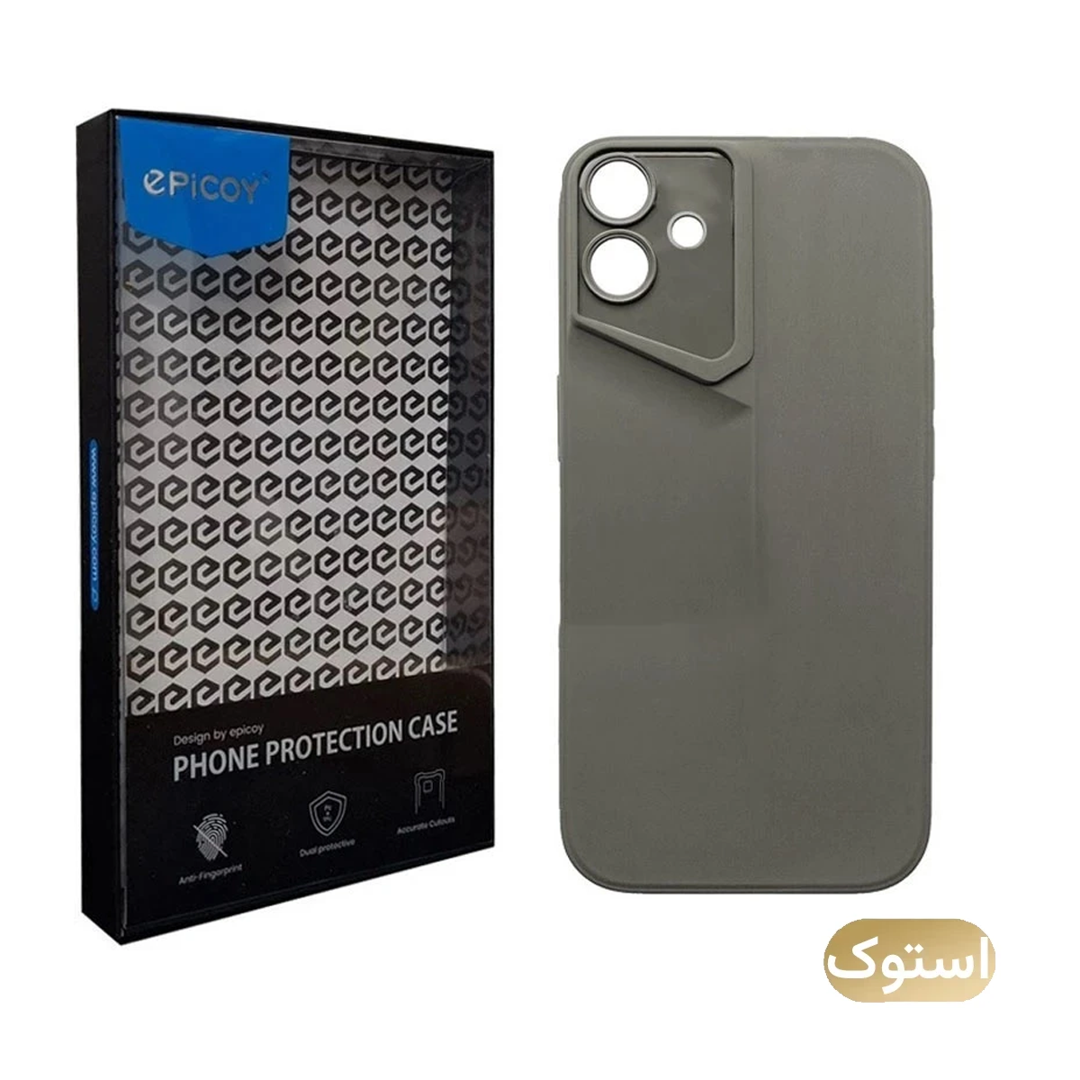 کاور استوک Open Box گوشی سامسونگ Galaxy A06 اپیکوی مدل Porsche Design - خاکستری-small-image