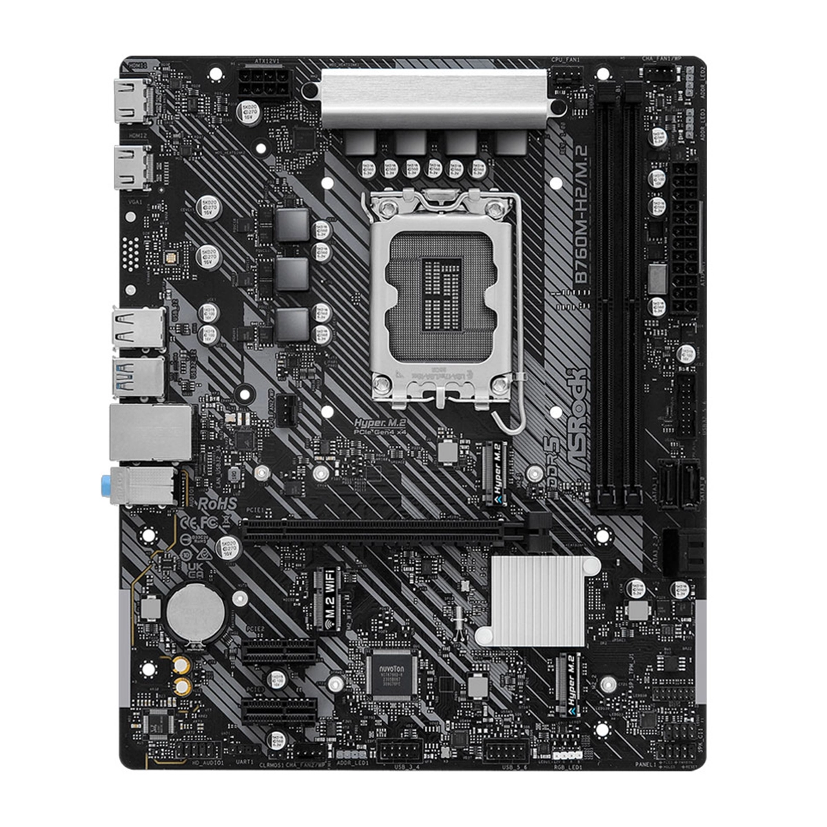 مادربرد ازراک مدل B760M-H2/M.2 D5 مادربرد ازراک مدل B760M-H2/M.2 D5-small-image