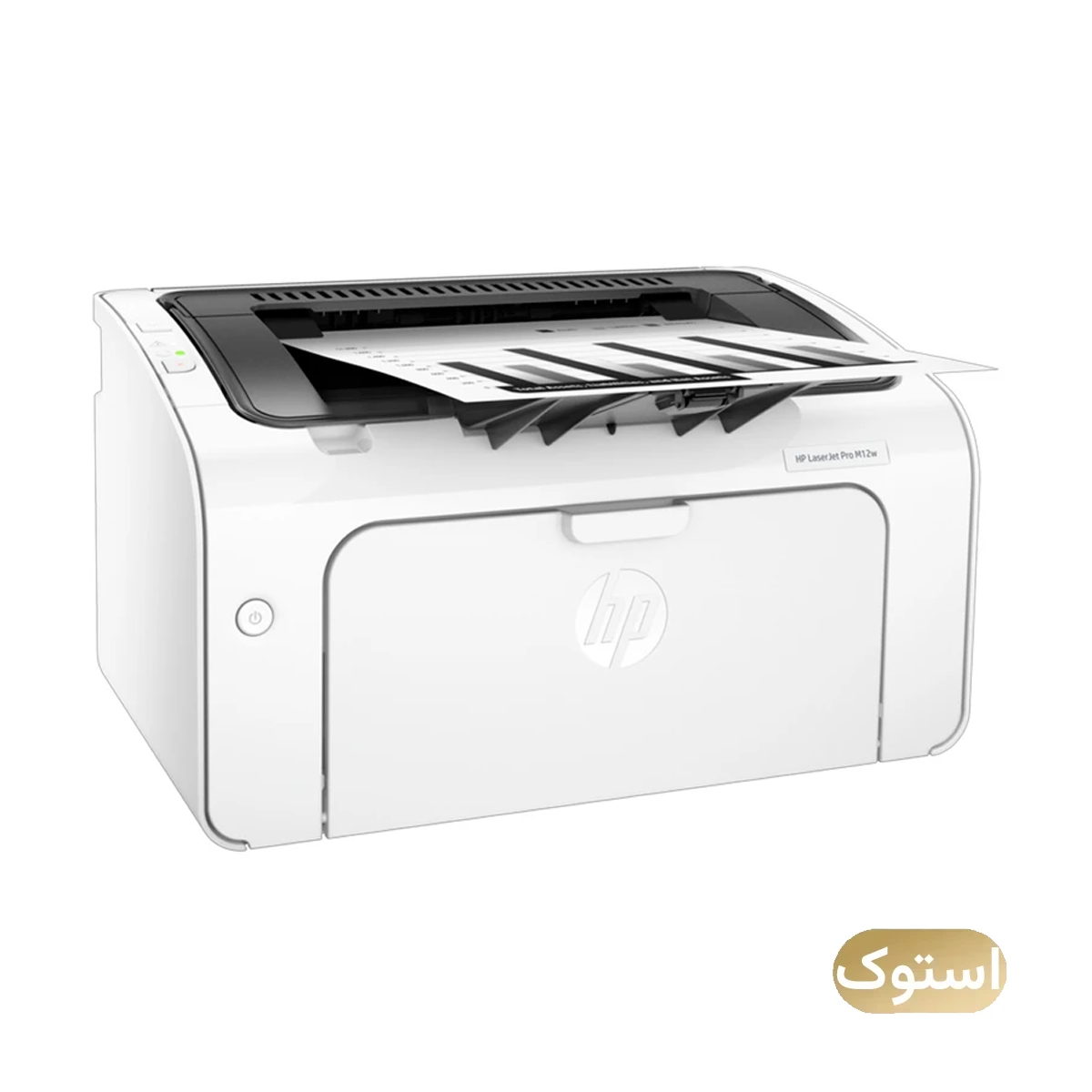 پرینتر لیزری استوک Open Box اچ پی مدل LaserJet Pro M12w - سفید-small-image