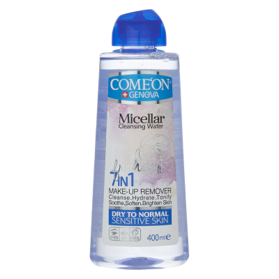آب پاک کننده آرایش صورت کامان مدل DRY SKIN حجم 400 میلی لیتر آب پاک کننده آرایش صورت کامان مدل DRY SKIN حجم 400 میلی لیتر