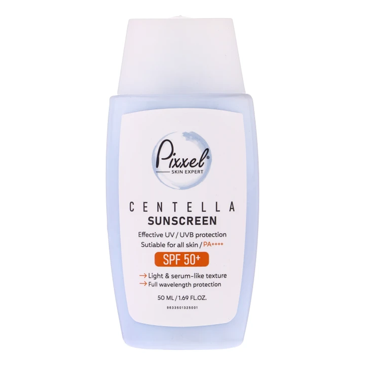 کرم ضد آفتاب بی رنگ پیکسل SPF 50 مدل Centella محافظ UVA -UVB- ++++PA مناسب برای انواع پوست حجم 50 میلی لیتر کرم ضد آفتاب بی رنگ پیکسل SPF 50 مدل Centella محافظ UVA -UVB- ++++PA مناسب برای انواع پوست حجم 50 میلی لیتر-small-image