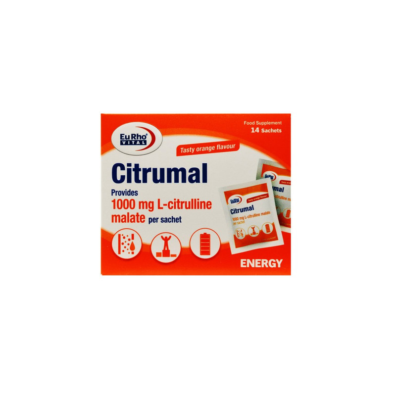 ساشه سیترومال با طعم پرتقال یوروویتال - 1000 میلیگرم بسته 14 عددی ساشه سیترومال با طعم پرتقال یوروویتال - 1000 میلیگرم بسته 14 عددی