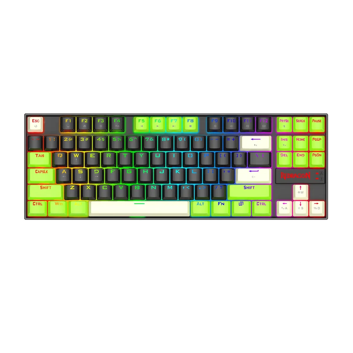 کیبورد گیمینگ ردراگون مدل KUMARA K552 BGC-M RGB سوئیچ صورتی کیبورد گیمینگ ردراگون مدل KUMARA K552 BGC-M RGB سوئیچ صورتی-small-image