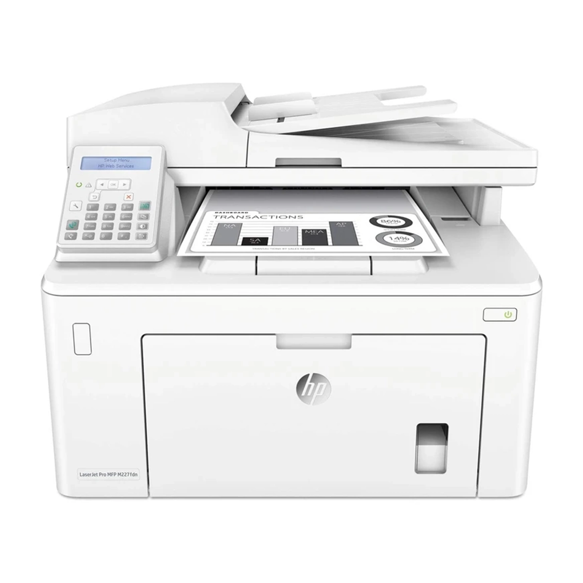 پرینتر اچ پی لیزری چندکاره مدل LaserJet Pro MFP M227fdn