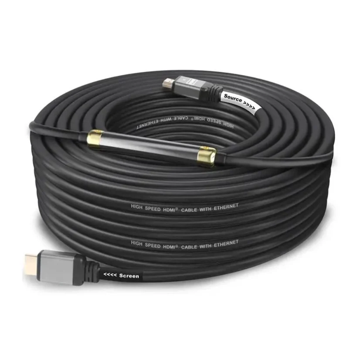 کابل HDMI دی لینک مدل HCB-4AABLBRR-50 طول 50 متر کابل HDMI دی لینک مدل HCB-4AABLBRR-50 درجه طول 50 متر-small-image