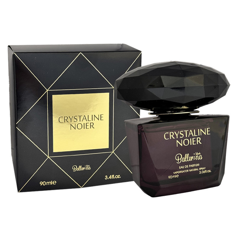 ادوپرفیوم زنانه بالرینا مدل Versace Crystal Noir با رایحه تلخ ادوپرفیوم زنانه بالرینا مدل Versace Crystal Noir با رایحه تلخ