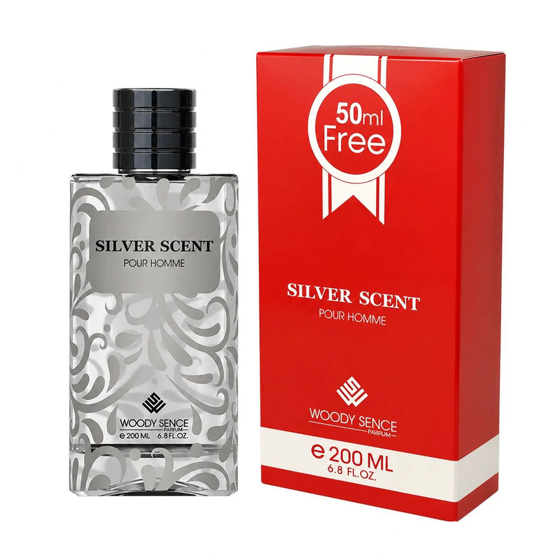 ادوپرفیوم مردانه وودی سنس مدل SILVER SCENT با رایحه گرم و شیرین ادوپرفیوم مردانه وودی سنس مدل SILVER SCENT با رایحه گرم و شیرین