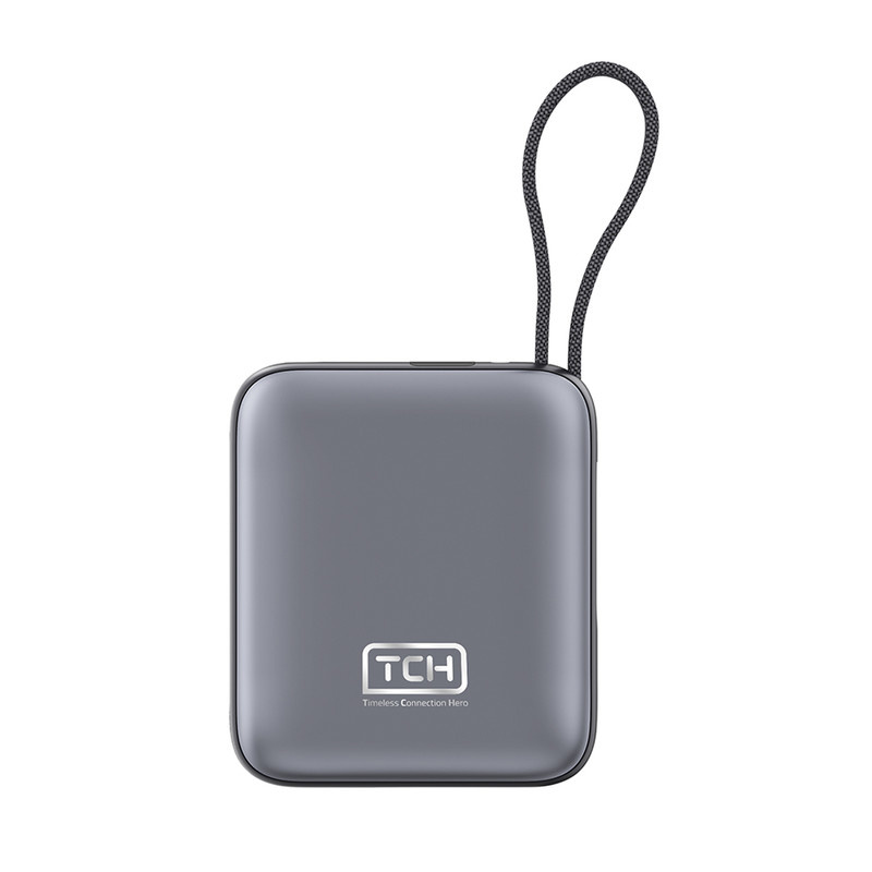 پاوربانک 22.5 وات تی سی اچ مدل Mini 1020 ظرفیت 10000 میلیآمپرساعت به همراه کابل تبدیل USB-C به لایتنینگ