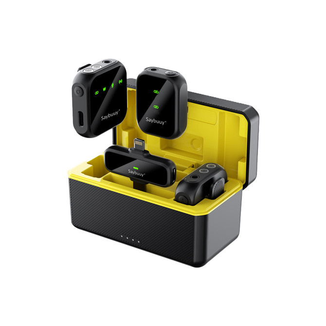 ست میکروفن بی سیم سی بای مدل Mic1 Pro