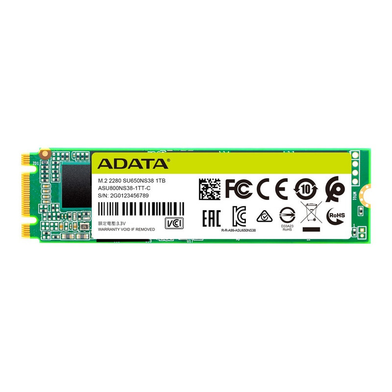اس اس دی اینترنال SATA III ای دیتا مدل SU650 M.2 2280 ظرفیت 1 ترابایت اس اس دی اینترنال SATA III ای دیتا مدل SU650 M.2 2280 ظرفیت 1 ترابایت