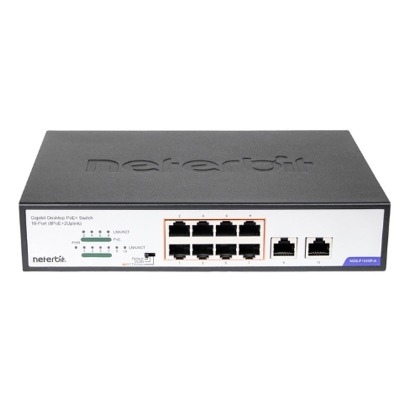 سوییچ 10 پورت نتربیت مدل NGS-F1010P-A سوییچ 10 پورت نتربیت مدل NGS-F1010P-A