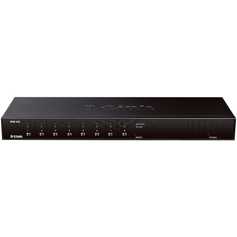 سوییچ 8 پورت KVM دی-لینک مدل KVM-440 سوییچ 8 پورت KVM دی-لینک مدل KVM-440