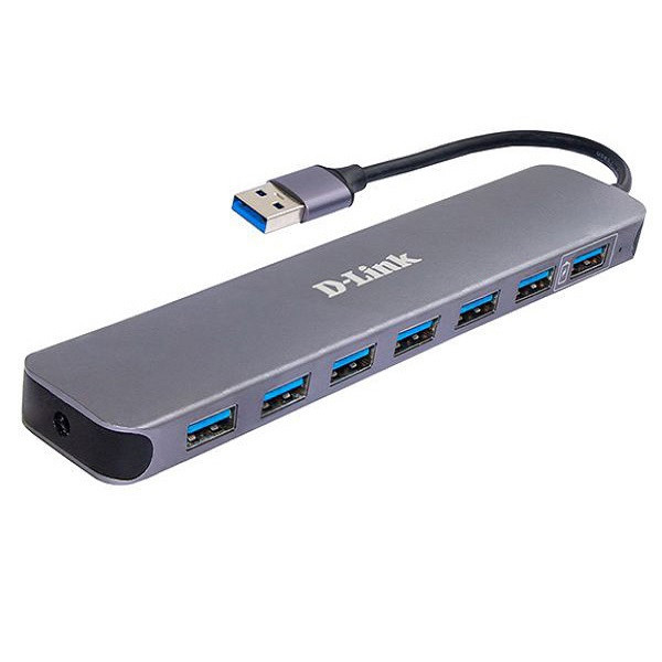 هاب USB 3.0 هفت پورت دی-لینک مدل DUB-1370 هاب USB 3.0 هفت پورت دی-لینک مدل DUB-1370
