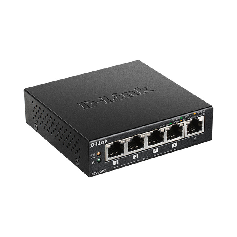 سوییچ 5 پورت دی-لینک مدل DGS-1005P سوییچ 5 پورت دی-لینک مدل DGS-1005P