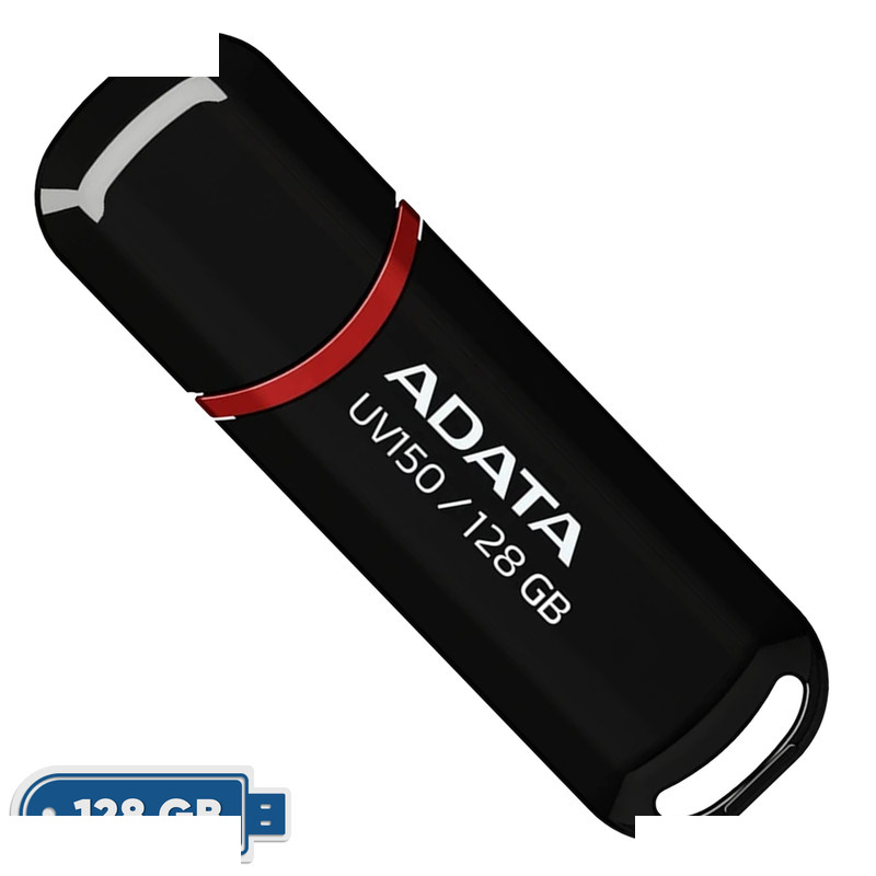 فلش مموری ای دیتا مدل UV150 ظرفیت 128 گیگابایت با رابط USB 3.2 Gen1