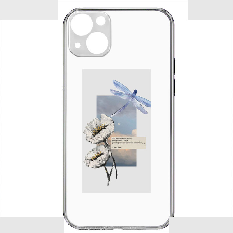 کاور طرح سنجاقک مناسب برای گوشی موبایل اپل IPhone 13 کاور طرح سنجاقک مناسب برای گوشی موبایل اپل IPhone 13