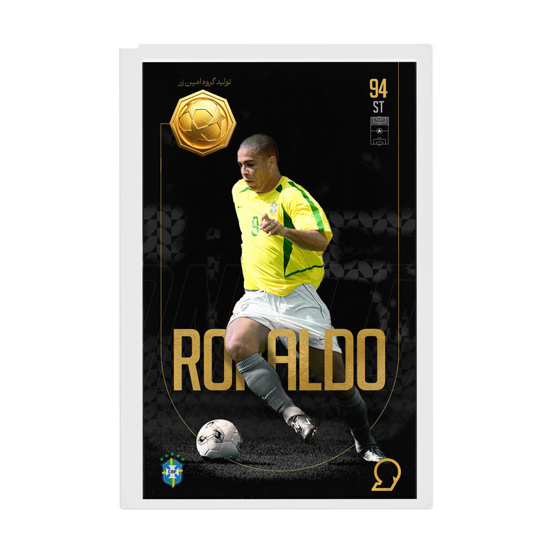 طلا گرمی 18 عیار سوت مدل RONALDO طرح کارت فوتبالی 2025 کد SO10102 طلا گرمی 18 عیار سوت مدل RONALDO طرح کارت فوتبالی 2025 کد SO10102