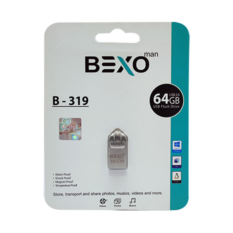 فلش مموری بکسو مدل B-319-64GB ظرفیت 64 گیگابایت فلش مموری بکسو مدل B-319-64GB ظرفیت 64 گیگابایت