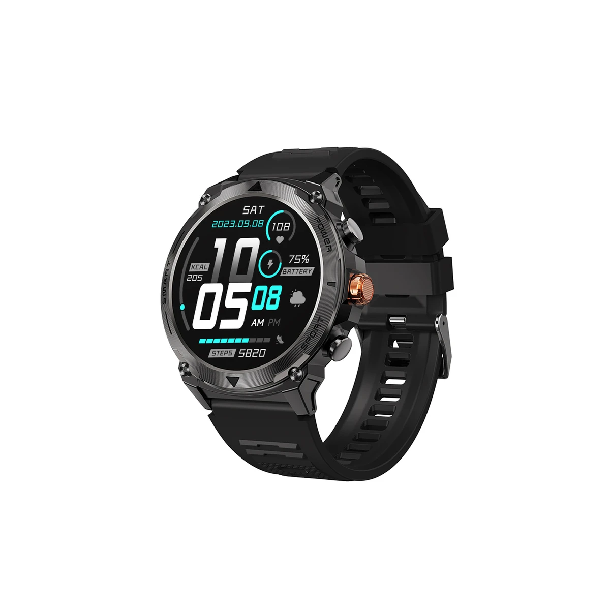 ساعت هوشمند سی بای مدل W2 Sport ساعت هوشمند سی بای مدل W2 Sport-small-image