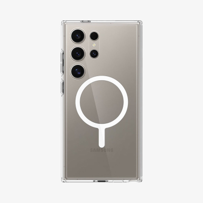 کاور گوشی سامسونگ Galaxy S24 Ultra اسپیگن مدل Ultra Hybrid OneTap Metal Ring MagFit