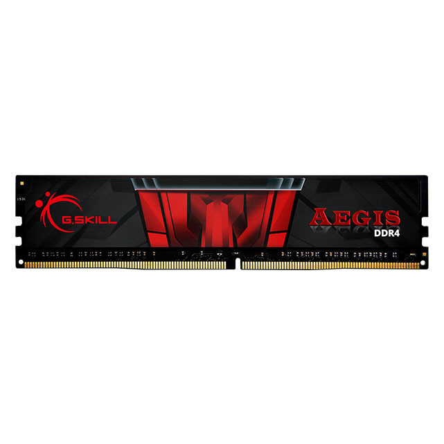 رم کامپیوتر جیاسکیل DDR4 تک کاناله 8 گیگابایت مدل AEGIS فرکانس 3200 مگاهرتز تایمینگ CL16 رم کامپیوتر جیاسکیل DDR4 تک کاناله 8 گیگابایت مدل AEGIS فرکانس 3200 مگاهرتز تایمینگ CL16