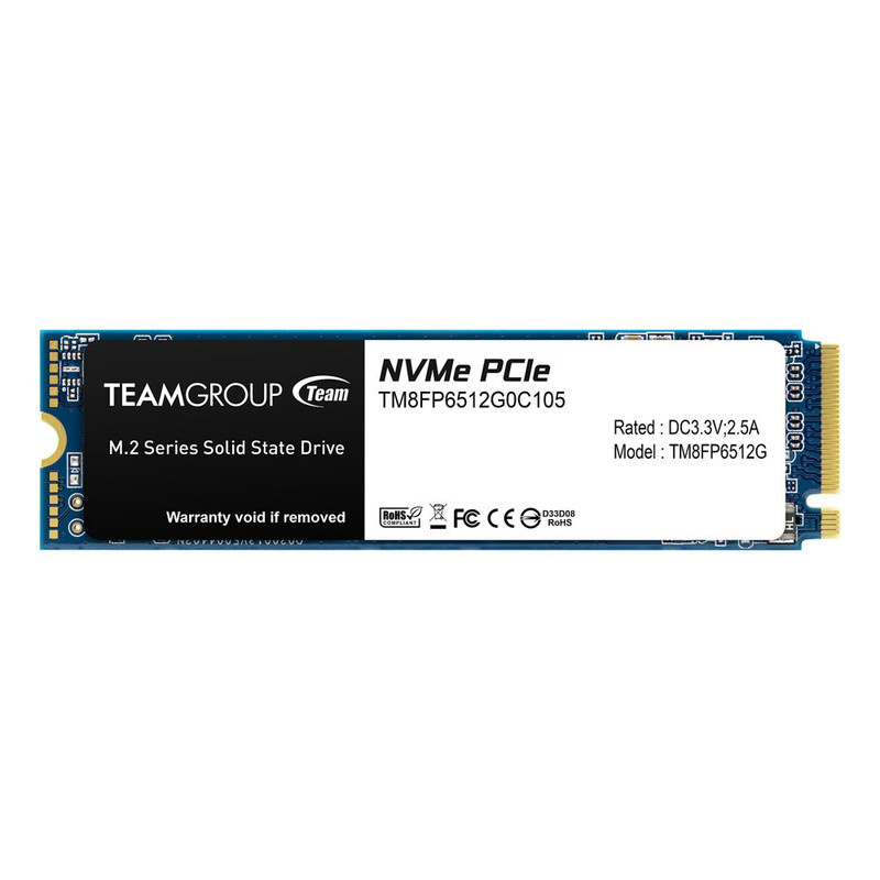 اس اس دی اینترنال تیم گروپ مدل M.2 MP33 ظرفیت 512 گیگابایت اس اس دی اینترنال تیم گروپ مدل M.2 MP33 ظرفیت 512 گیگابایت