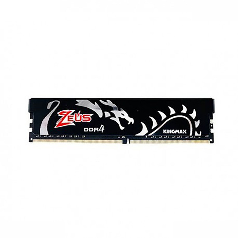 رم دسکتاپ DDR4 تک کاناله 16 گیگابایت کینگ مکس مدل Zeus Dragon فرکانس 3200 مگاهرتز تایمینگ CL16 ولتاژ 1.35 ولت