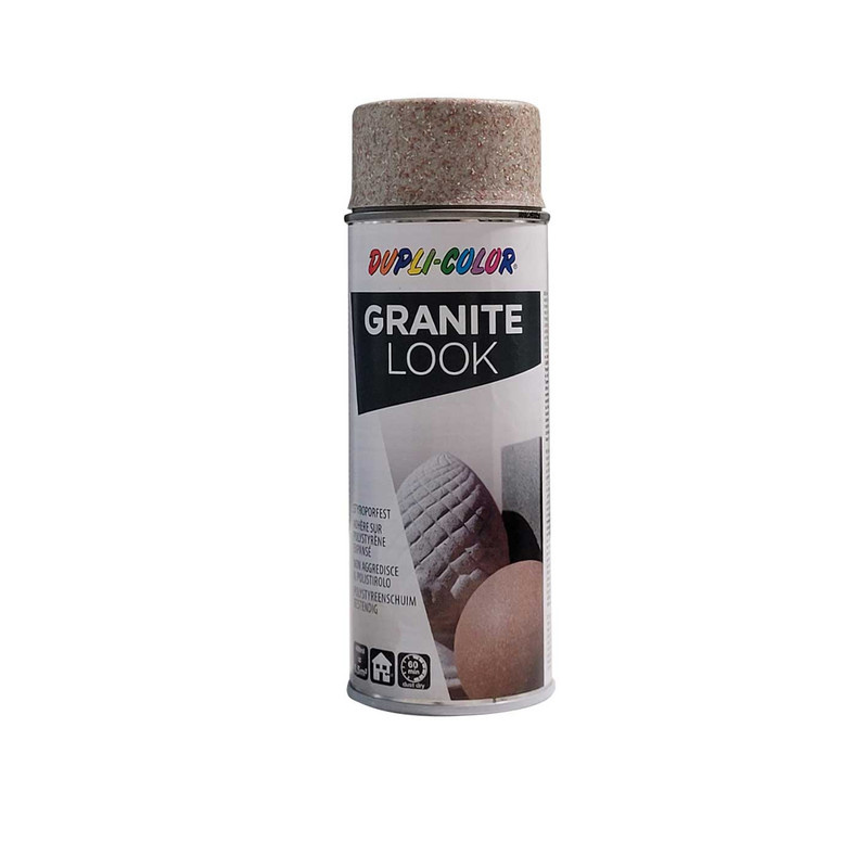 اسپری رنگ گرانیت قهوه ای دوپلی کالر مدل  Granite look حجم 400 میلی لیتر