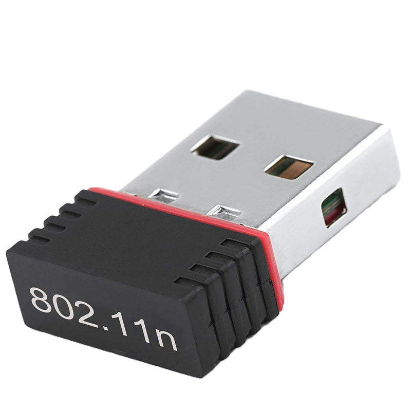 کارت شبکه بی سیم USB مدل WIFI 802.11b/g/n کارت شبکه بی سیم USB مدل WIFI 802.11b/g/n